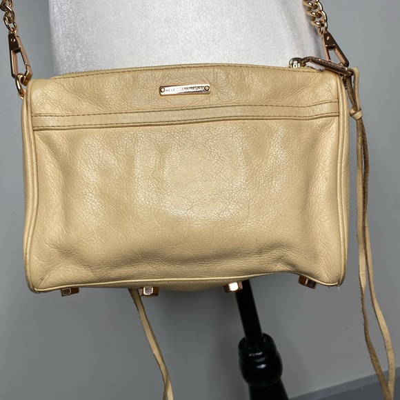 Rebecca Minkoff Mini M.A.C Crossbody bag cream - Picture 2 of 11